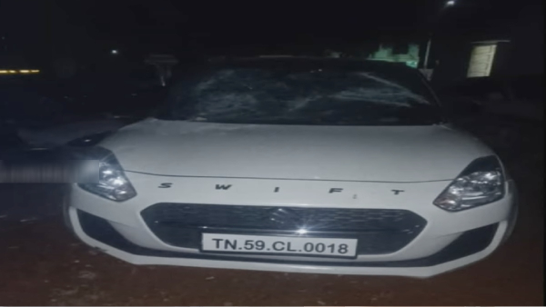 tiffin box bomb hurled at a person near Melur in Madurai district tiffin box bomb hurled at a person near Melur in Madurai district