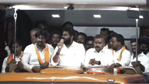 Annamalai complains against DMK for trying to occupy Vadalur Sathya Gnana Sabha