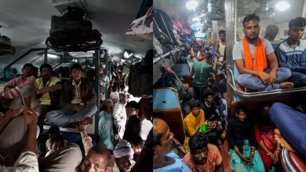 Train passengers are complaining that unreserved passengers occupying AC coaches