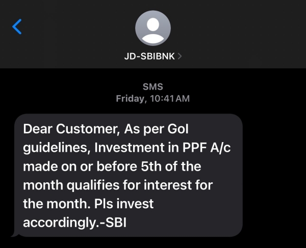 When you pay into your PPF account make the payment by the 5th says Economist Rajesh Krishnamurthy