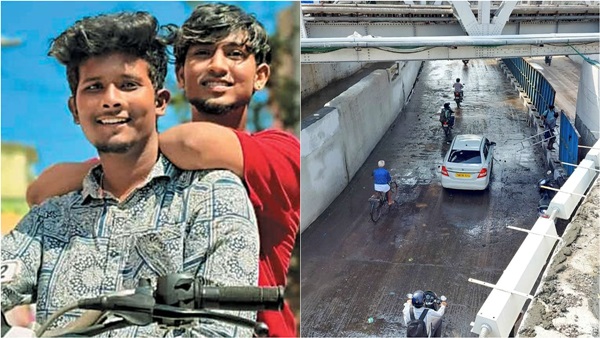 Bike-to-bike collision in Chennai RBI subway College student with friend killed