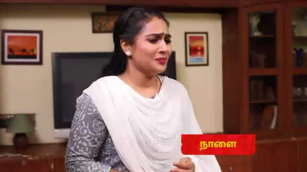Siragadikka aasai serial April 11th promo rohini uncle back to Vijaya house