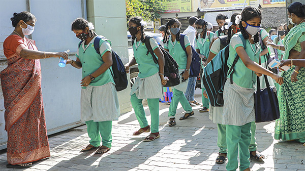 Tamil Nadu Schools reopen today from 1to 12th grades - Government issues guidelines