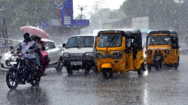 Yellow alert for light rain in Delta and Southern districts of Tamil Nadu
