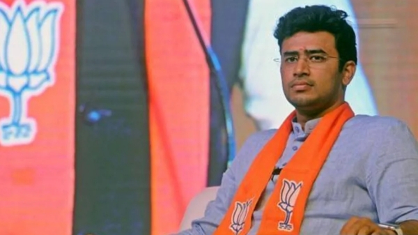 Case is booked against MP and BJP Bangalore south candidate Tejasvi surya Case is booked against MP and BJP Bangalore south candidate Tejasvi surya