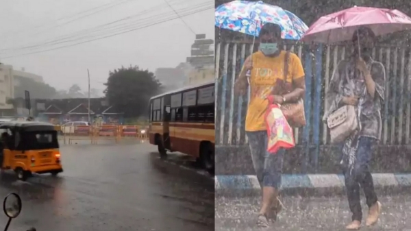 Chennai meteorological department predicts rain in delta and southern tamilnadu