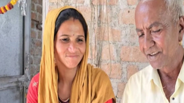 An 80-year-old man married a 34 year old woman after they fell in love on Instagram