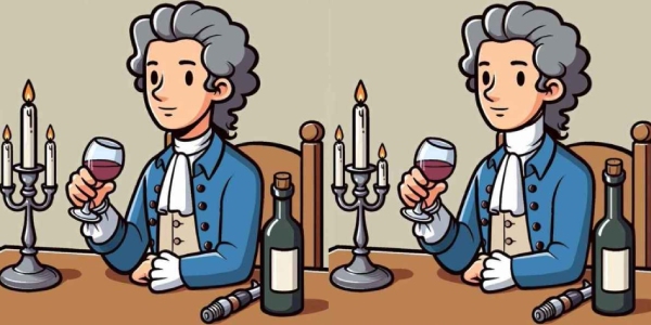 Optical Illusion Find the differences between the two pictures in 13 seconds