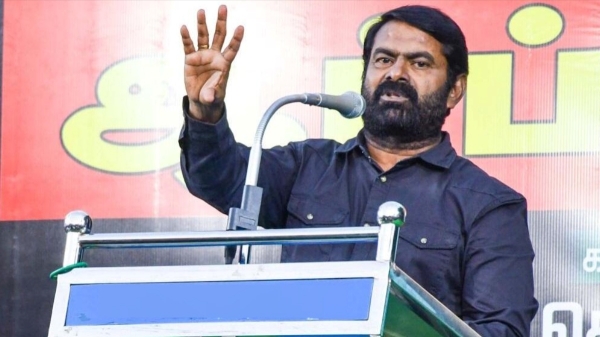Seeman said if NTK come to power all north indians will be expelled from Tamil Nadu