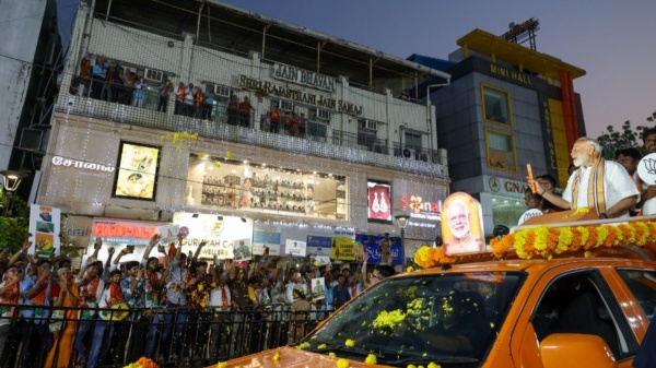 Chennai won my heart Says PM Modi After his mega Road show event
