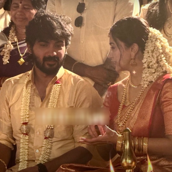 actor darshan wedding photos shared on the internet