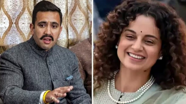 Congress may field Minister Vikramaditya Singh against BJP Candidate Kangana Ranaut in Mandi Congress may field Minister Vikramaditya Singh against BJP Candidate Kangana Ranaut in Mandi
