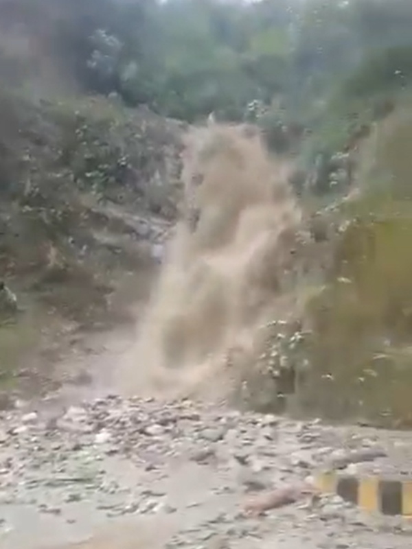 Landslides cut off roads in Arunachal Pradesh
