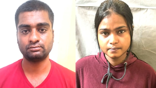 Man arrested with his girlfriend for possession of ganja in Chennai Choolaimedu