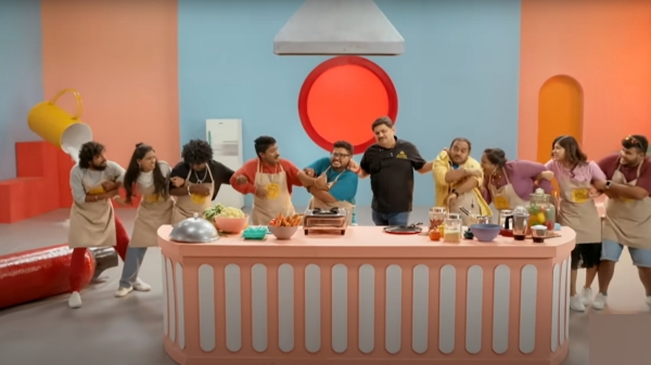 Sun tv Top cooku Dupe Cooku Launch promo shared to Venkatesh Bhatt