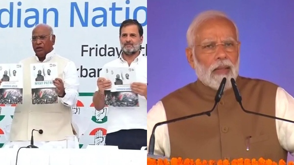 PM Modi says Congress Manifesto Promises has Muslim League stamp in it