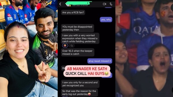 Bangalore woman left work early for family emergency but the manager spotted her on RCB -LSG Match live tv