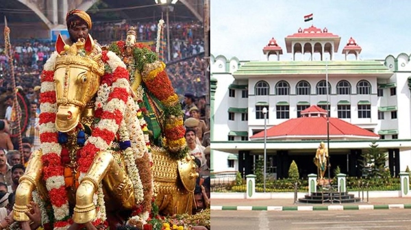 Chennai HC madurai branch gives restriction for Madurai Kallazhagar function