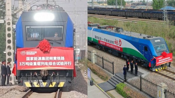 China Tests new freight train which is more than 4 km Length with 324 wagons