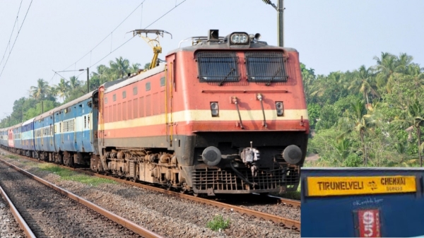 Nellai to Chennai Egmore Special Train will be run tonight