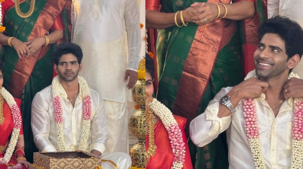 Actor Balaji Murugadoss shared Wedding Photos in social media