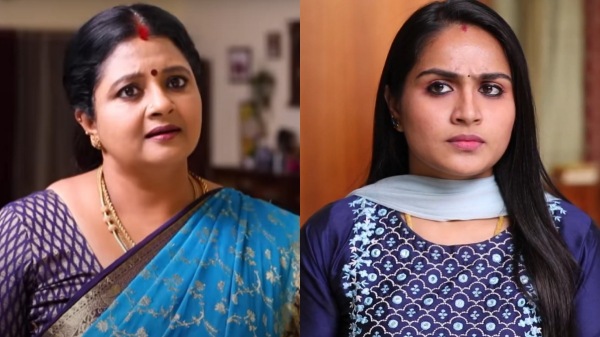 Siragadikka aasai serial she escapes from Rohini