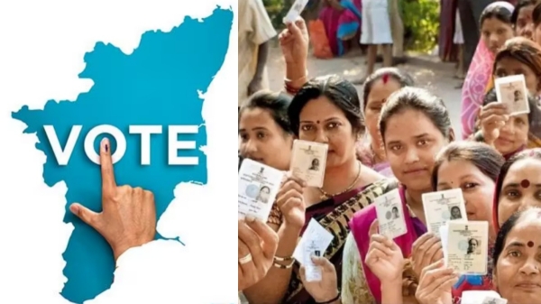 What is the percentage of votes recorded in Tamil Nadu in the last 3 Lok Sabha elections Here is the list