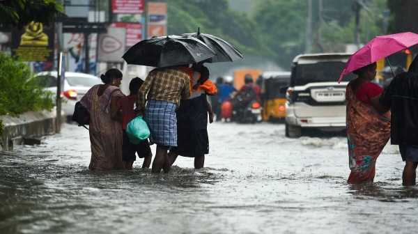 Yellow alert for rain in Delta and Southern Tamil Nadu districts for next 2 hours