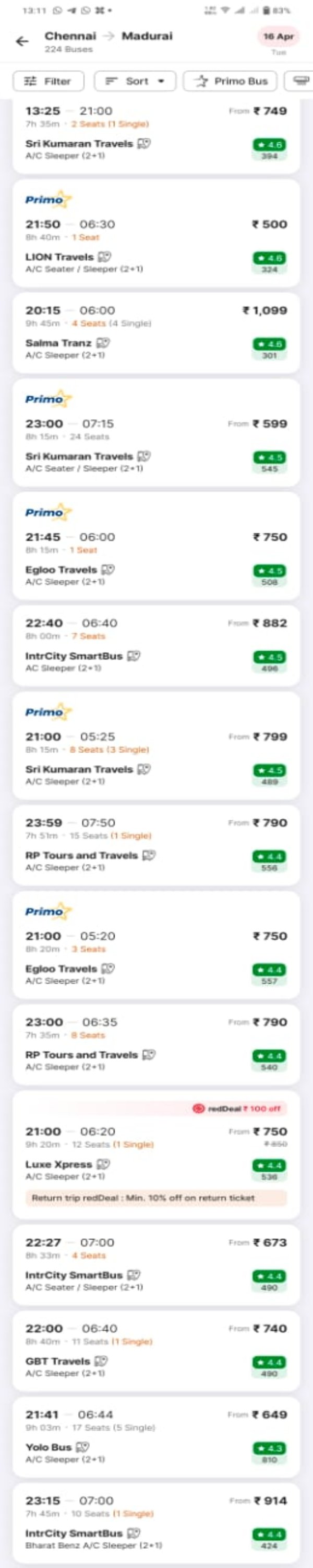Omni bus price hike due to Loksabha election 2024