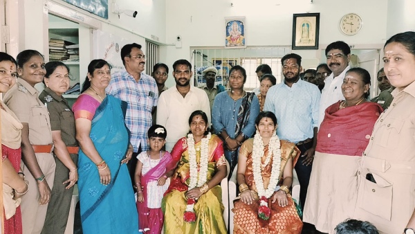 Police held a baby shower for female constables in Dindigul