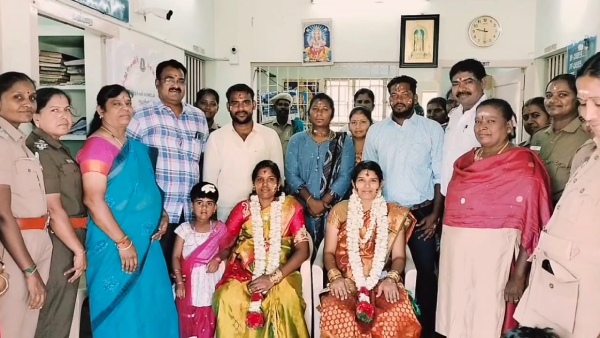 Police held a baby shower for female constables in Dindigul