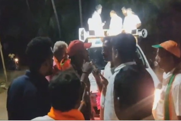 BJP and PMK clash each other at Krishnagiri