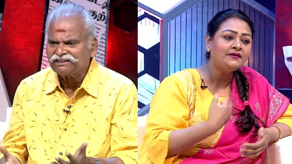 vaazhnthu kattuvom promo 2 actress Shakila and actor Bailwan Ranganathan fight