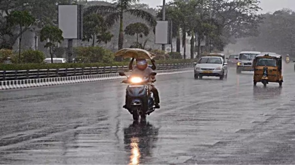 Chance of rain in next 3 hours for 8 districts in Tamil Nadu