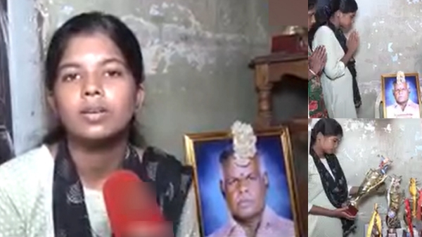 Even after the death of her father on Exam Day Cuddalore Girl Not Give Up and got good marks in Plus Two