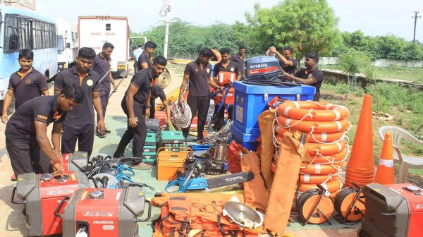 296 members of the State Disaster Response Force are on swing in 4 districts