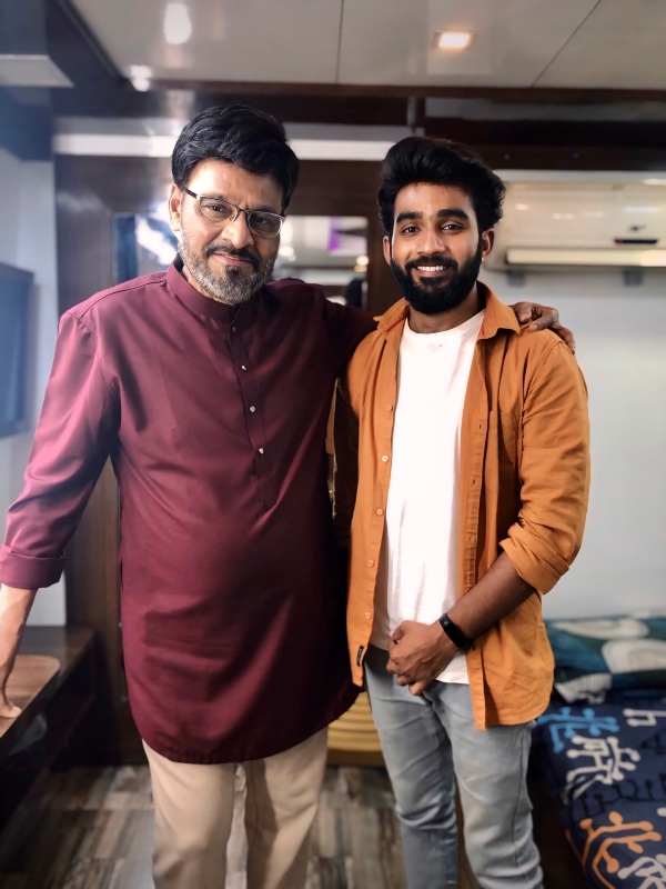 Ethirneechal Serial actor RJ Nelu acted in actor Bhakyaraj movie