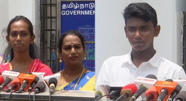 Nanguneri student Chinnadurai and transgender Nivetha met Chief Minister MK Stalin in Chennai