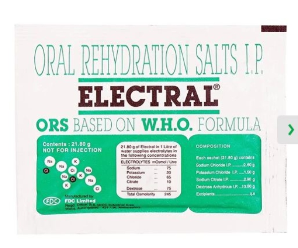 Frequent use of ORS powder is bad for health