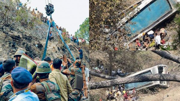 Jammu Kashmir Accident Uttar Pradesh Bus Jammu Kashmir Accident Uttar Pradesh Bus