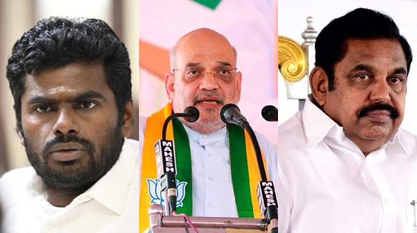 Will Amit Shah teach a lesson to Annamalai and Sengottaiyan planing to go against Edappadi Palanisamy