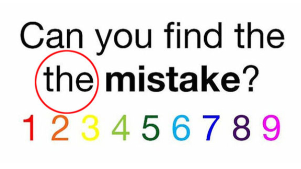Here is the brain teaser for you which had some mistake