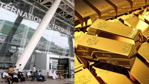 A young woman who smuggled 1 7 kg of gold from Dubai has been arrested in Chennai