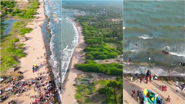 How to reach Pudupattinam beach pattukottai by road from Trichy