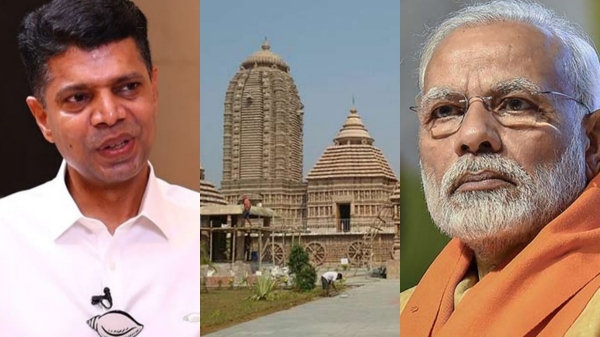 BJD VK Pandian replies to PM Modi on Jagannath Temple s treasury key