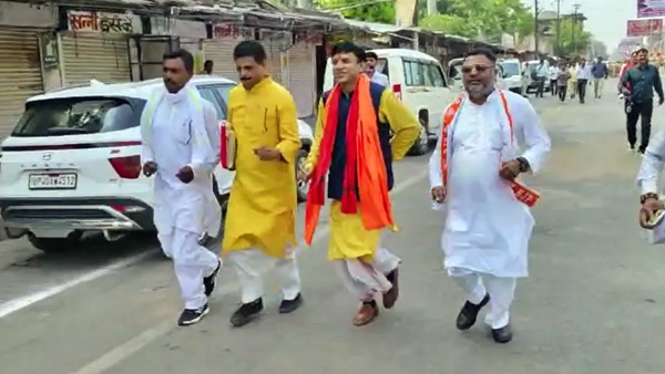 BJP candidate who rushed to Uttar Pradesh and filed his nomination at the last minute BJP candidate who rushed to Uttar Pradesh and filed his nomination at the last minute
