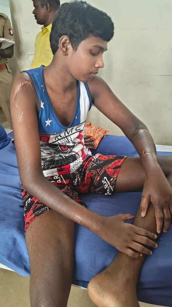 Nanguneri Chinnadurai who Beaten By classmates Passed Plus 2 Examination