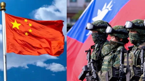 Chinese military drills around Taiwan with modern weapons