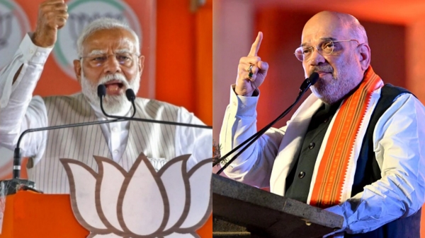 Amit shah says that the people who slaughter cows will be hanged upside down
