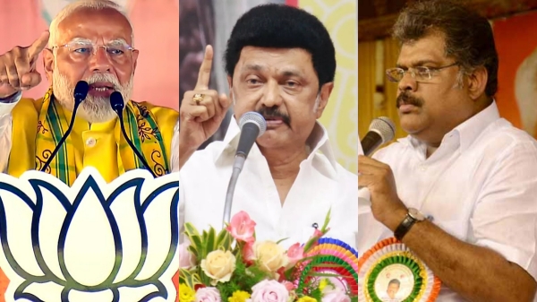 TMC president GK Vasan says mk stalin post on pm modi is lie